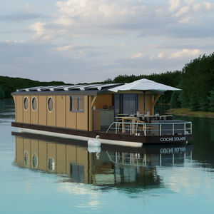 catamaran houseboat