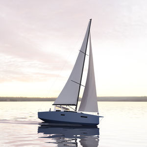 ocean cruising sailboat