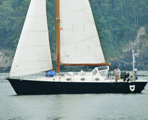 coastal cruising sailboat