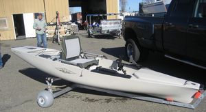 launching trolley / for canoes and kayaks / for boats
