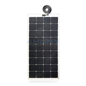 semi-flexible solar panel