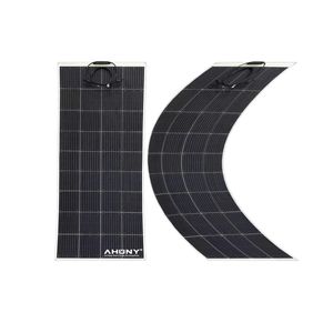 semi-flexible solar panel