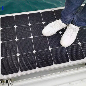 semi-flexible solar panel