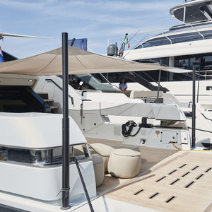 yacht awning pole 1