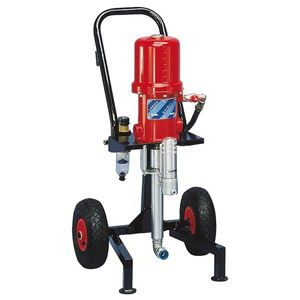 mobile paint spraying machine