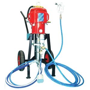 mobile paint spraying machine