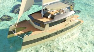 catamaran motor yacht