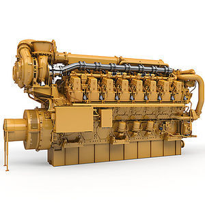 Diesel generator set - C280-12 - Caterpillar Marine Power Systems - for ...