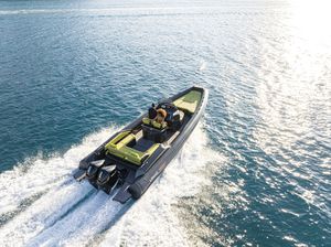 twin-engine inflatable boat