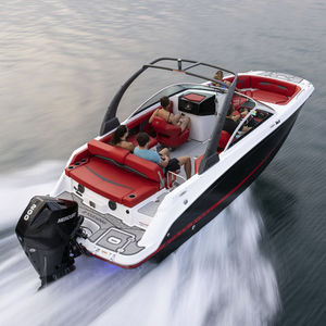 outboard deck boat