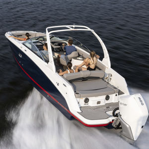 outboard deck boat