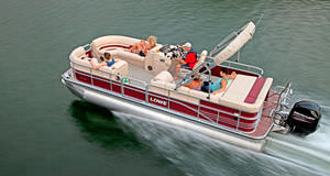 outboard pontoon boat