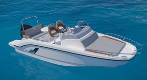 outboard walkaround / sport / 6-person max. / sundeck