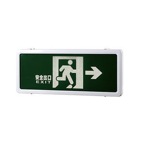 ship emergency exit sign