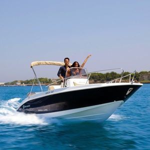 outboard center console boat 1