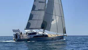 cruising sailboat