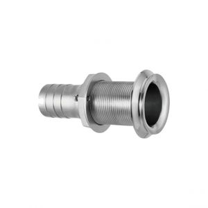 316 stainless steel through-hull fitting