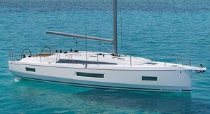 cruising sailboat