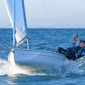 double-handed sailing dinghy