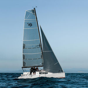 cruising sailboat