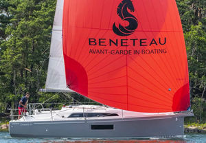 cruising sailboat