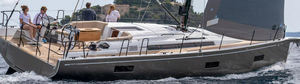cruising-racing sailboat