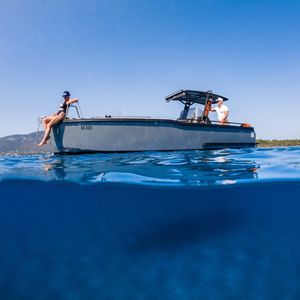 diesel center console boat