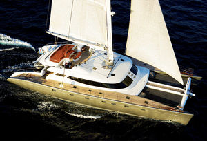 catamaran sailing super-yacht