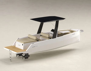 solar powered center console boat