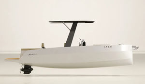 solar powered center console boat