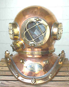 professional diving helmet