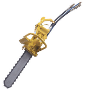 chain underwater saw