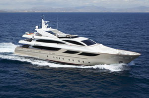 cruising mega-yacht