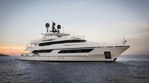 cruising mega-yacht