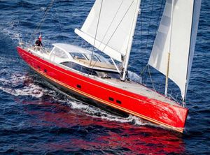cruising sailing super-yacht
