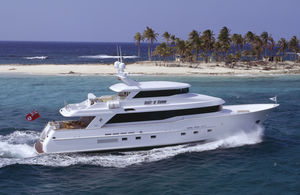 high-speed motor yacht