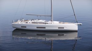 cruising sailboat