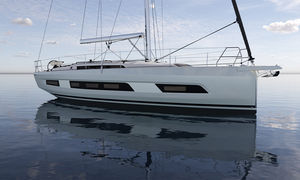 cruising sailboat