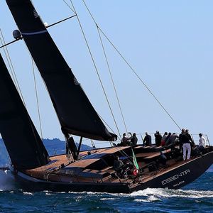 cruising sailing yacht