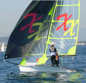 double-handed sailing dinghy