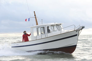 outboard day fishing boat / inboard / wheelhouse / 8-person max.