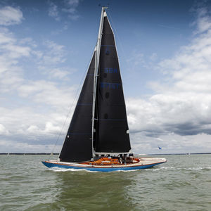 cruising-racing sailboat