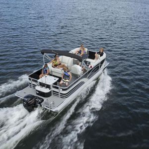outboard pontoon boat