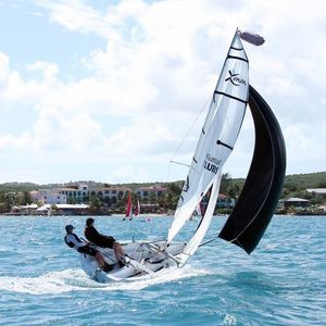 double-handed sailing dinghy