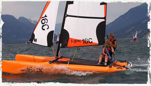 instructional sport catamaran