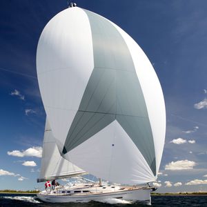 cruising sailboat