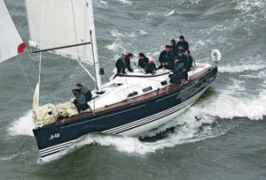 cruising sailboat