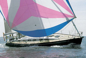 cruising sailboat