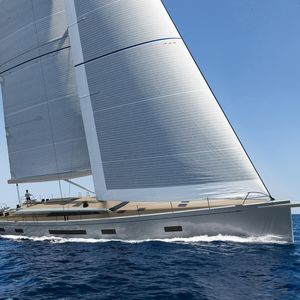 cruising sailing yacht