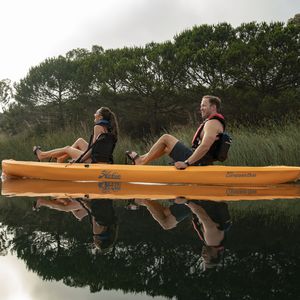 sit-on-top kayak / rigid / fishing / two-seater
